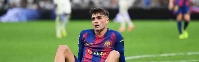 九游手机版-巴萨大腿伤了！曝佩德里右腿腿筋受伤 预计伤停1个月